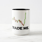 Forex Trade Me Tweekleurige Koffiemok (Center)