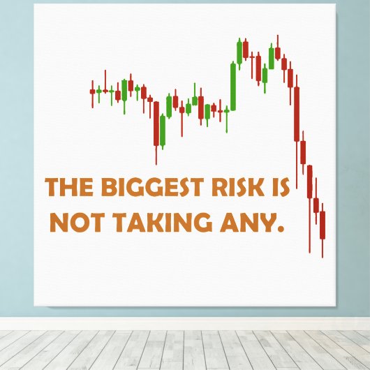 Forex Trader Col13 Canvas Afdruk (Insitu (Houten vloer))