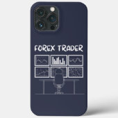 Forex Trader Funny Logo Case-Mate iPhone Case (Achterkant)