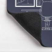 Forex Trader Funny Logo Muismat (Hoek)