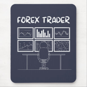Forex Trader Funny Logo Muismat