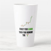 Forex Trader Mindset Latte Mok (Voorkant)