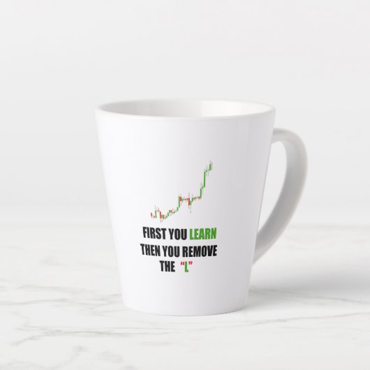 Forex Trader Mindset Latte Mok (Rechterhoek)