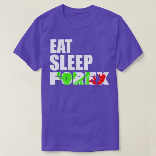 Forex trading 4 t-shirt (Design voorkant)