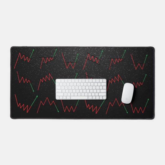 Forex trading chart ontwerp bureaumat (Keyboard & Muis)