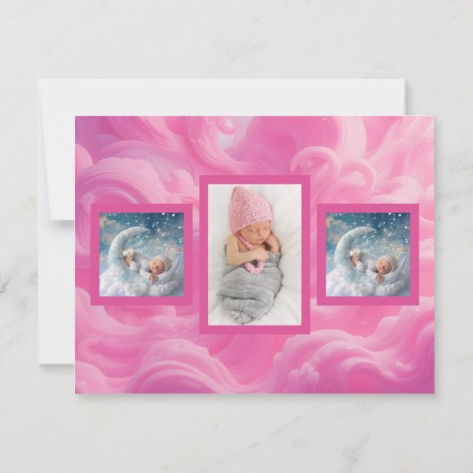 Forfaitaire aankondigingskaart aankondiging (Achterkant)