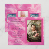 Forfaitaire aankondigingskaart aankondiging (Voorkant / Achterkant)