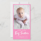 Forfaitaire aankondigingskaart aankondiging (Voorkant)