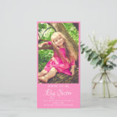 Forfaitaire aankondigingskaart aankondiging (Staand voorkant)