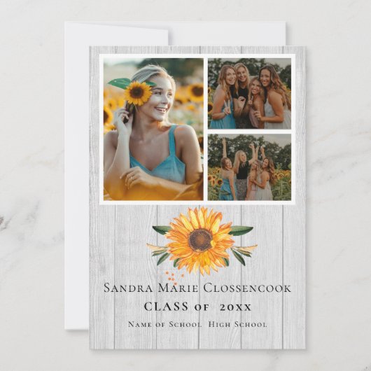 Forfaitaire aankondigingskaart aankondiging (Voorkant)