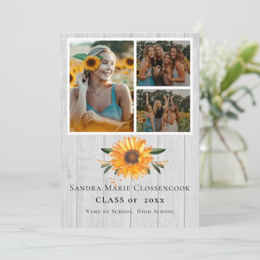 Forfaitaire aankondigingskaart aankondiging (Staand voorkant)