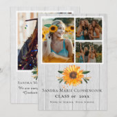 Forfaitaire aankondigingskaart aankondiging (Voorkant / Achterkant)