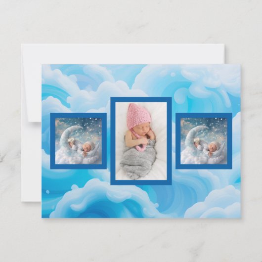 Forfaitaire aankondigingskaart aankondiging (Achterkant)