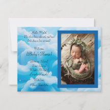 Forfaitaire aankondigingskaart