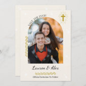 Forfaitaire aankondigingskaart aankondiging (Voorkant / Achterkant)