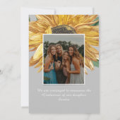 Forfaitaire aankondigingskaart aankondiging (Achterkant)