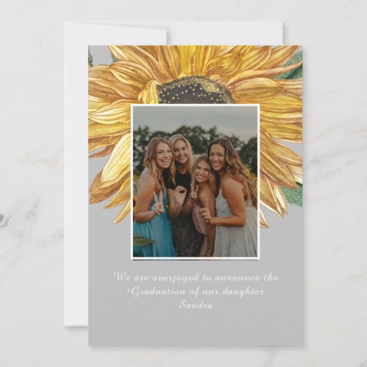 Forfaitaire aankondigingskaart aankondiging (Achterkant)