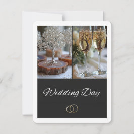 Forfaitaire aankondigingskaart aankondiging