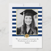 Forfaitaire aankondigingskaart aankondiging (Achterkant)