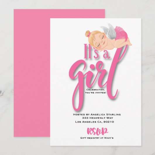 Forfaitaire aankondigingskaart aankondiging (Voorkant / Achterkant)