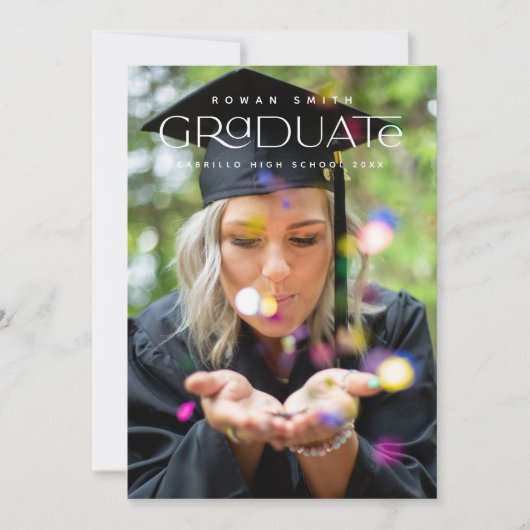 Forfaitaire aankondigingskaart aankondiging (Voorkant)