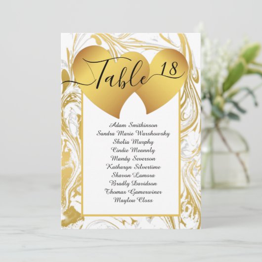 Forfaitaire aankondigingskaart aankondiging (Staand voorkant)