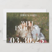 Forfaitaire aankondigingskaart aankondiging (Voorkant)