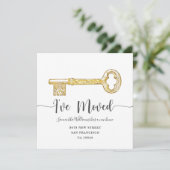 Forfaitaire aankondigingskaart aankondiging (Staand voorkant)