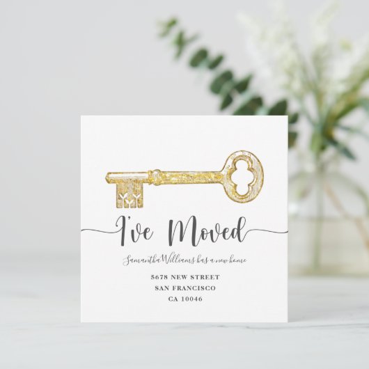 Forfaitaire aankondigingskaart aankondiging (Staand voorkant)