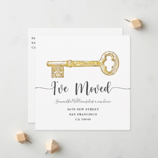 Forfaitaire aankondigingskaart aankondiging (Voorkant / Achterkant in situ)