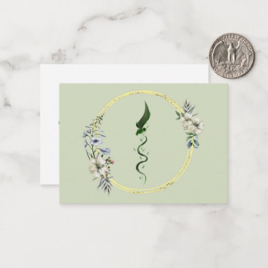 Forfaitaire briefkaart (Voorkant / Achterkant in situ)