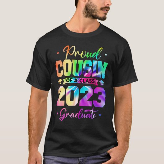 Forfaitaire neef van een 2023-reeks Afstuderen 23 T-shirt (Voorkant)
