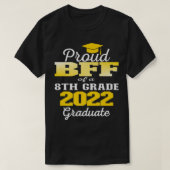 Forfaitaire school van de 2022 8e graad Afstuderen T-shirt (Design voorkant)