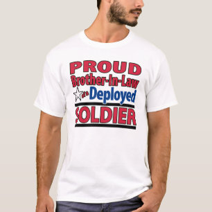 Forfaitaire schoonbroer van een geïmplementeerd S T-shirt
