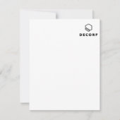 Forfaitaire uitnodiging, formaat: 10,8 x 14 cm kaart (Voorkant)