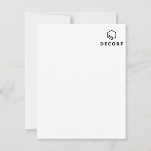 Forfaitaire uitnodiging, formaat: 10,8 x 14 cm kaart (Voorkant)