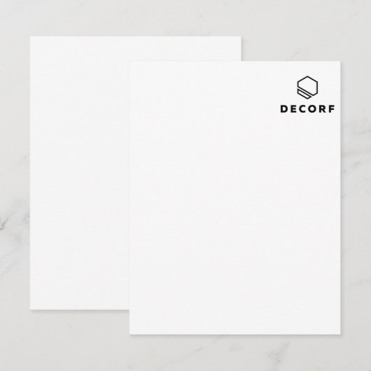 Forfaitaire uitnodiging, formaat: 10,8 x 14 cm kaart (Voorkant / Achterkant)