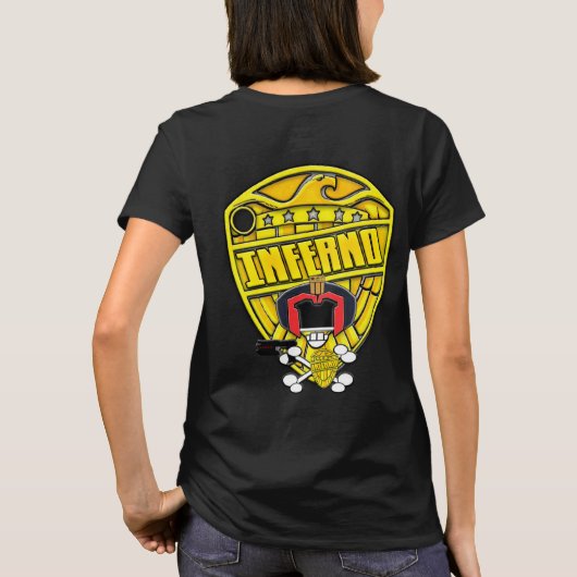 Forge999: Rechter Infern0 Bob-0 T-Shirt (Achterkant)