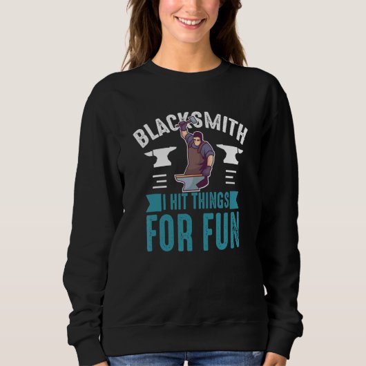 Forge Motif voor Blacksmiths 20 Trui (Voorkant)