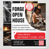 Forge Open Huis Smid Vlieger (Voorkant / Achterkant)