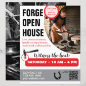Forge Open Huis Smid Vlieger (Voorkant / Achterkant)