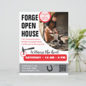 Forge Open Huis Smid Vlieger (Staand voorkant)