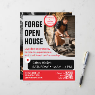 Forge Open Huis Smid Vlieger