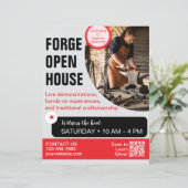 Forge Open Huis Smid Vlieger (Staand voorkant)