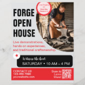 Forge Open Huis Smid Vlieger (Voorkant)