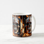 Forged in Fire: de schedel van geluid Koffiemok (Voorkant rechts)