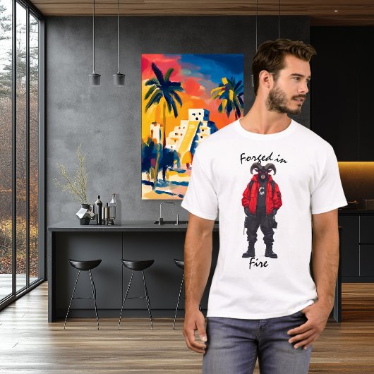 Forged in Fire Warrior Tactisch Uitrustings T-Shir T-shirt