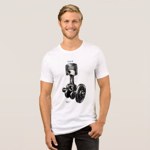 Forged Motion: het hart van de macht Tri-Blend Shirt