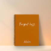 Forget Less – Notebook Quotes Notitieboek