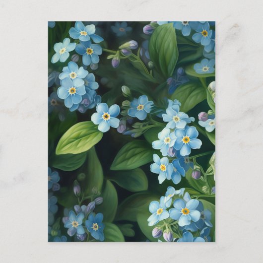 Forget Me Knot Briefkaart (Voorkant)